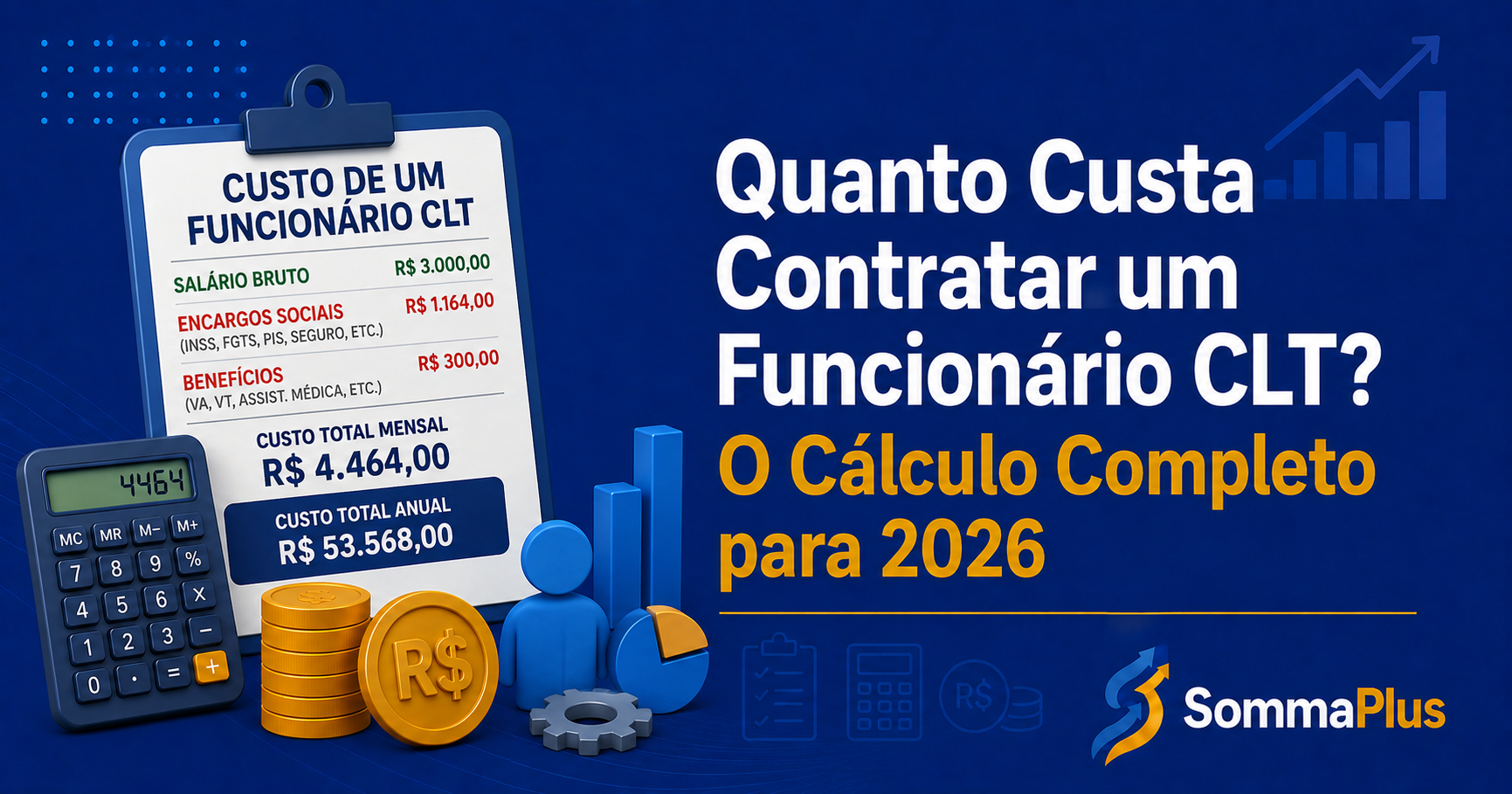 Quanto Custa Contratar um Funcionário CLT? O Cálculo Completo para 2026